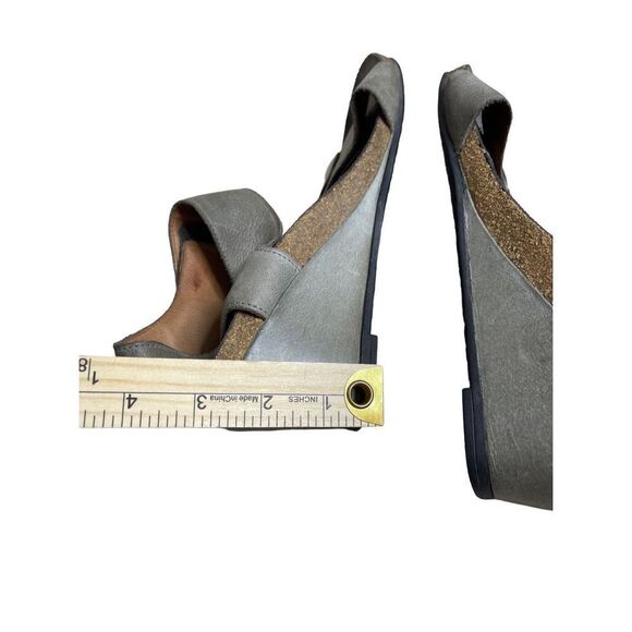 Taos Women's Gray Carousel Wedge Sandals Size 39 - Picture 12 of 12